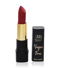 Beauty Berry Vogue Free Matte Lipstick (Maroon)-thumb1