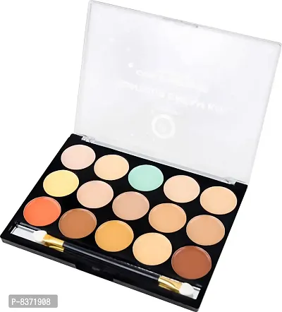 COLORS QUEEN CONTOUR CREAM KIT CONCEALER BASE PALETTE (BK_15)