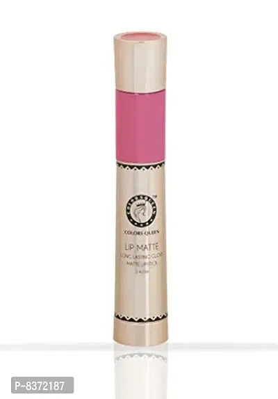 Colors Queen 2 in 1 Long Lasting Matte Lipstick (Collage girl) With Soft Kajal-thumb4