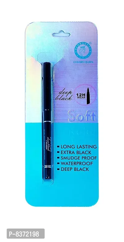 Colors Queen 2 in 1 Long Lasting Matte Lipstick (Sweet Sixteen) With Soft Kajal-thumb5