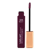 Beauty Berry Velvet Non Transfer Liquid Lipstick for Women (Purple Reign)-thumb2