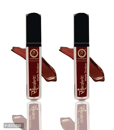 Colors Queen Water Proof Long Lasting Matte Sanskrirti Sindoor (Maroon)