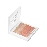 Classic Glam Highlighter For Face Makeup | Highlighter Makeup | Multi-Color Highlighter Palette - (02) 12G-thumb1