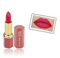 Colors Queen French Matte Lipstick (Baby Pink) With Soft Kajal-thumb1