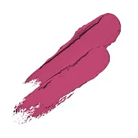 Colors Queen Beauty Lips Velvet Finish Matte Lipstick Highly Pigmented with Smooth Application Long Lasting Lipstick Waterproof Smudge Proof Lipstick for Women (Neon Pink)-thumb1