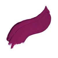 Colors Queen Lipstick Rockstar Lipstick Shimmery Matte Finish, Smudge Proof,12 Hour Stay Fuchsia (3 Gram)-thumb1
