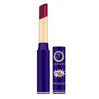 Colors Queen Non-Transfer Matte Lipstick 18Hrs Stay, Matte Finish - Bridal Maroon-thumb2