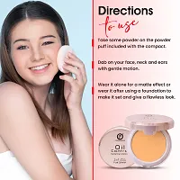 Colors Queen Oil Control Compact Powder, Compact Powder for Fair Skin Tone - Beige 20 g-thumb4