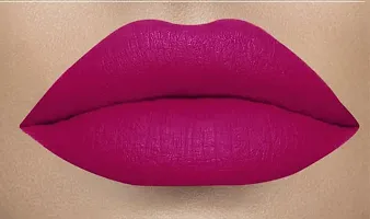 Beauty Berry Matte Lips 2 IN 1 Long Lasting Gloss Matte Lipstick (Magenta)-thumb2