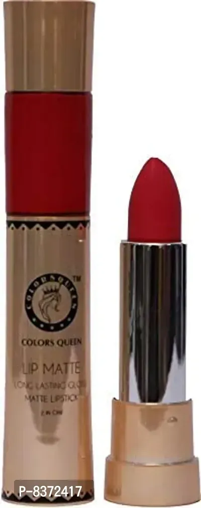 Colors Queen 10 ml 2 In 1 Matte Lip Gloss and Lipstick, Matte Finish, 2.5 gm - Maha Glamour-thumb5