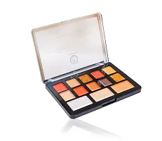 Colors Queen Gorgeous Colors Eyeshadow  High Lighter Mix (13 Shades) Palette For Professional Make Up-thumb2