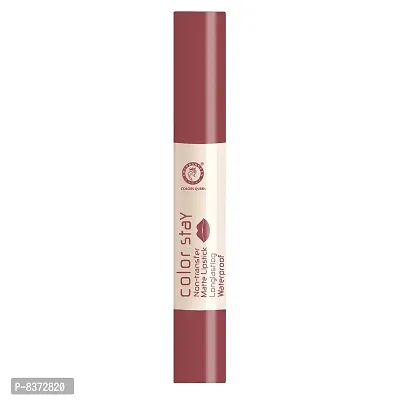 Colors Queen (NEW) Colors Stay Non Transfer Matte Lipstick (Rouge)-thumb4