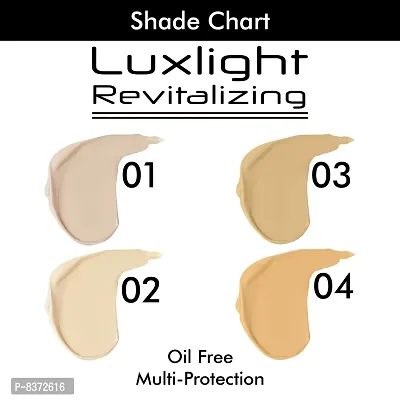 Colors Queen Lux Light Revitalizing || Ultimate Whitening || || Multi-Protection || Oil Free Foundation_{NaturalBeige}-thumb5
