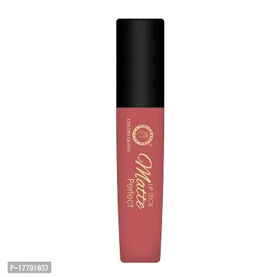 Colors Queen Matte Perfect Lipstick - 100% Non Transfer, Waterproof Matte Lipstick, Liquid Lipstick Matte, 18 hour Stay, Long Lasting Matte Lipstick for women (Summer Sunset)-thumb2