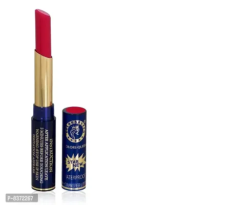 Colors Queen Non Transfer Long Lasting Matte Lipstick (Royal Red) With Lip Balm-thumb2