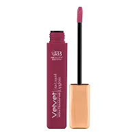 Beauty Berry Velvet Non Transfer Liquid Lipstick for Women (Pink Velvet)-thumb2