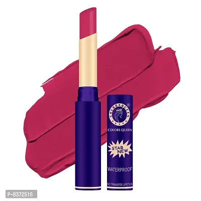 Colors Queen Non-Transfer Matte Lipstick 18Hrs Stay (Rose Blush)