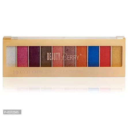 Beauty Berry 10 Colors Eyeshadow Palette (Professional Make up) (01)-thumb3