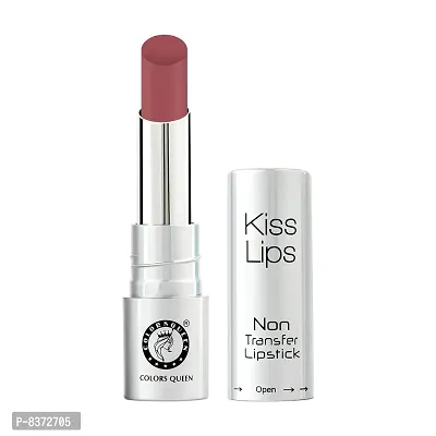 Colors Queen Kiss Lips Non Transfer Lipstick (Rouge)-thumb3