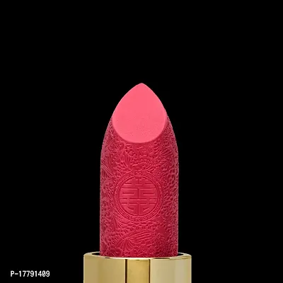 Colors Queen French Matte Waterproof Lipstick Enriched with Moisture, Single Stroke Application Non Sticky and Non Drying Creamy Matte Lipstick for Women (Baby Pink, Gram)-thumb5