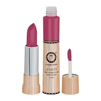 Colors Queen 2 in 1 Matte Lipstick Lip Matte Long Lasting Gloss, Waterproof, Non Transferable Crazy Pink (8 Gram)-thumb2