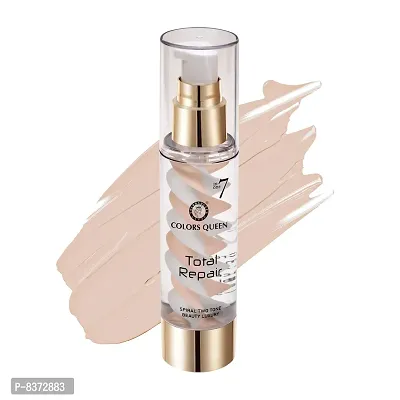 Colors Queen Total Repair || 7 IN 1 || Spiral Two Tone Luxury Beauty (CC Cream/Primer/Age Miracle/Concealer/Sunblock/ Moisturizer/Anti shine) 02