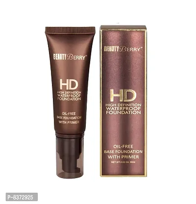 BEAUTY BERRY HD HIGH DEFINITION WATER PROOF FFOUNDATION OIL FREE BASE FFOUNDATION WITH PRIMER-thumb2