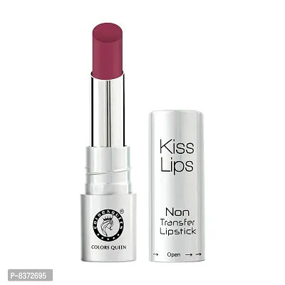 Colors Queen Kiss Lips Non Transfer Lipstick (Cherry Berry)-thumb3