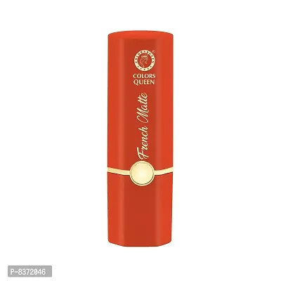 Colors Queen Non transfer French Matte Waterproof Matte Lipsticks (Orange)-thumb4