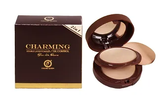 Colors Queen Charming Double Layer Compact Powder (03, 20g)-thumb2