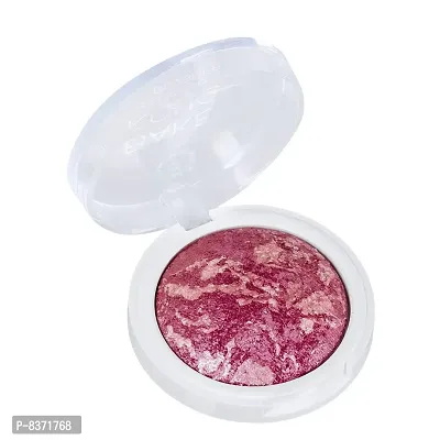 Colors Queen Terracotta Shimmer Blusher Contour (Sexy Mahroon, 6g)