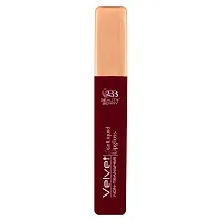 Beauty Berry Velvet Non Transfer Liquid Lipstick for Women (Subtle Red)-thumb3