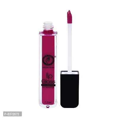 Colors Queen Lip Gloss Non Transfer Water Proof (Purple)-thumb2