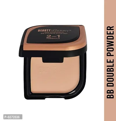 Beauty Berry Oil Control BB Double Powder 2 IN 1 Formula (Nude Beige)-thumb2