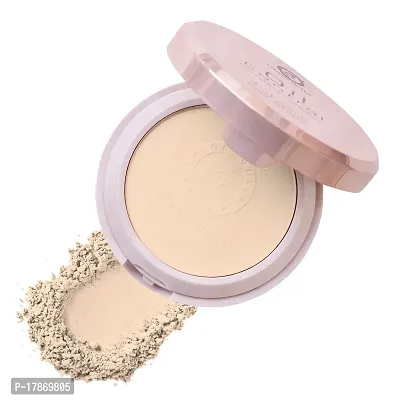 Colors Queen Oil Control Compact Powder, Compact Powder for Fair Skin Tone - Ivory 20 g