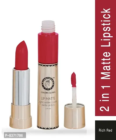 Colors Queen 2 in 1 Long Lasting Matte Lipstick-thumb3