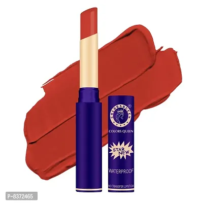 Colors Queen Non-Transfer Matte Lipstick 18Hrs Stay (Warm Rich)