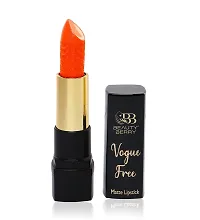 Beauty Berry Vogue Free Matte Lipstick (Karina Orange)-thumb1