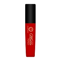 Colors Queen Matte Perfect Lipstick - 100% Non Transfer, Waterproof Matte Lipstick, Liquid Lipstick Matte, 18 hour Stay, Long Lasting Matte Lipstick for women (Poppy Red)-thumb1