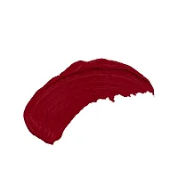 Colors Queen Mellow Matte Lip Cream, Long Wear Liquid Matte Lipstick, Velvety Soft Finish, Weightless Formula, Long Lasting Lipstick, Matte Liquid Lipstick for Women (01- Red Velvet)-thumb1