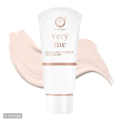 Colors Queen Very Me Foundation Matte Finish Oil Free Waterproof Foundation long lasting, Comes With Primer Which Gives Perfect Skin Glow Liquid Foundation for Face Makeup (Ivory)