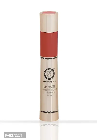 Colors Queen Lip Matte 2in1 Lipstick (Spicy, 8g)-thumb3