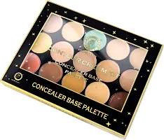 COLORS QUEEN CONTOUR CREAM KIT CONCEALER BASE PALETTE (BK_15)-thumb1