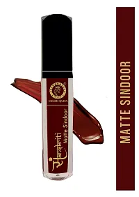 Colors Queen Water Proof Long Lasting Matte Sanskrirti Sindoor (Maroon)-thumb2