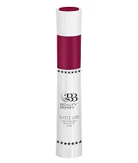 Beauty Berry Matte Lips 2 IN 1 Long Lasting Gloss Matte Lipstick (Royal Queen)-thumb1