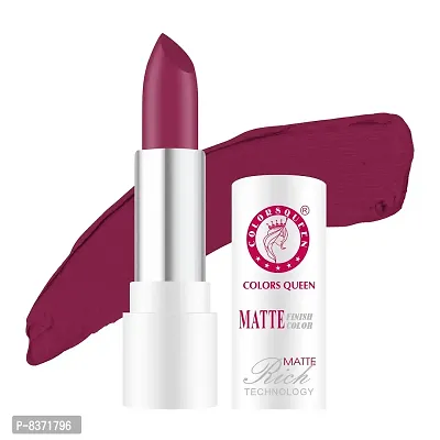 Colors Queen Rich Matte Lipstick (Gajari, 3.8g)-thumb0