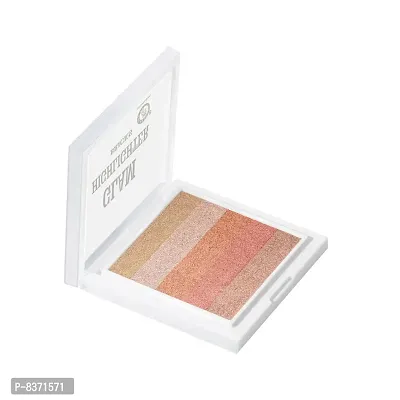 Colors Queen Professional make up Shimmer Glam highlighter Brick-thumb2