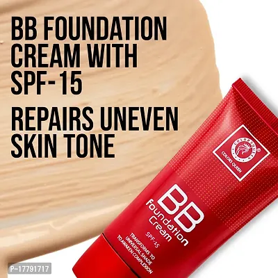 Colors Queen BB foundation Oil Free Waterproof Long Lasting Foundation With Primer Comes With SPF- 15 that Provides Non Sticky and Matte Finish Liquid Foundation For Face Makeup (Natural Almonds)-thumb5