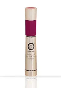 Colors Queen 2 in 1 Long Lasting Matte Lipstick (Shimmer Pink) With Soft Kajal-thumb3