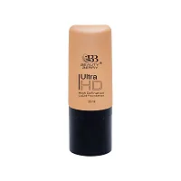 Beauty Berry Ultra HD High Definition Liquid Foundation OIL Free (Normal to Oily Skin) Foundation (Honey Beige)-thumb1